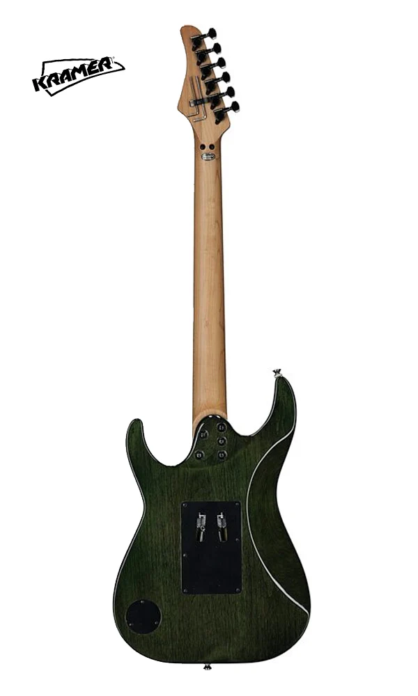 Kramer Volante Quilt HHFR Electric Guitar with Premium Bag - Ultramarine Burst - Image 3