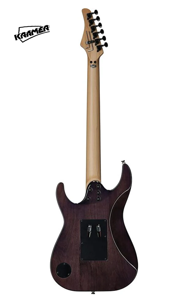 Kramer Volante Quilt HHFR Electric Guitar with Premium Bag - Ultraviolet Burst - Image 3