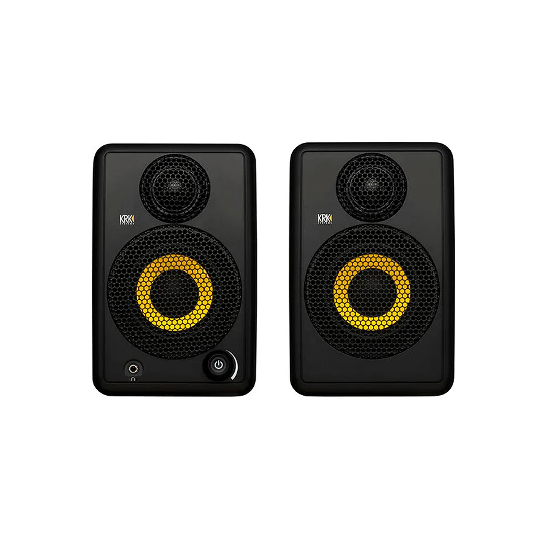 KRK Go Aux 3 3" Portable Studio Monitors - Pair