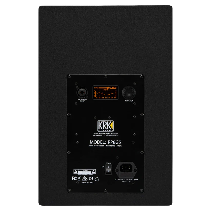 KRK ROKIT 8 G5 8" Powered Studio Monitor with with Studio Monitor Isolation Pads - Pair - Image 5