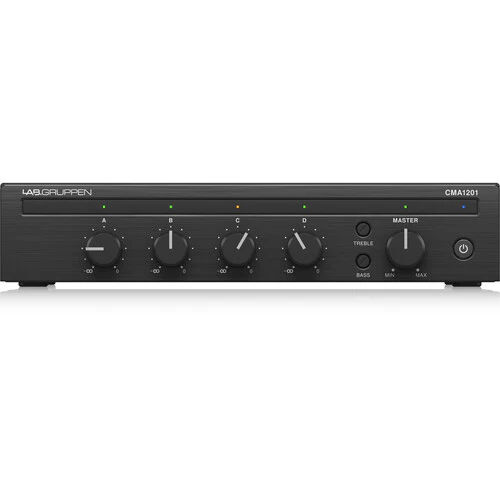 Lab Gruppen CMA1201 120-watt Commercial Mixer Amplifier with 4 Inputs - Image 2