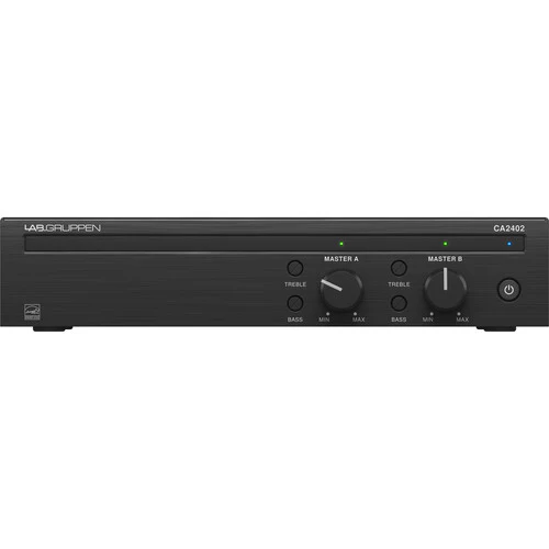 Lab Gruppen CA2402 2 x 240 Watt Commercial Amplifier with Energy Star Certification - Image 2