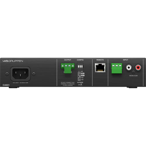 Lab Gruppen CA601 60-watt Commercial Amplifier with Energy Star Certification - Image 3
