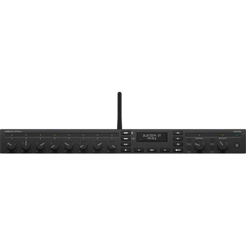 Lab Gruppen CPA1202 2 x 120W Commercial Mixer Amplifier with 8 Inputs, Bluetooth* Streaming, USB Media Player - Image 2