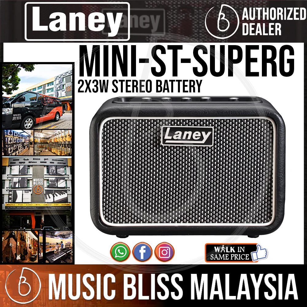 Laney Mini St Superg 6-watt 2×3″ Combo Guitar Amplifier