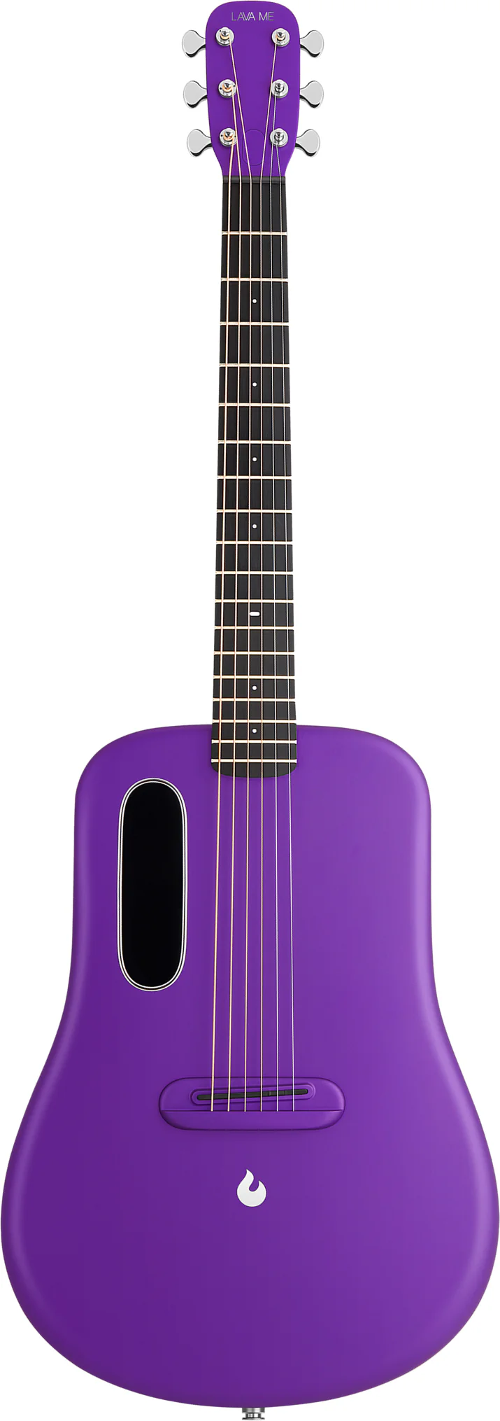 Lava ME 4 36″ Carbon Fiber Acoustic-Electric Guitar with Airflow Bag - Purple - Image 2