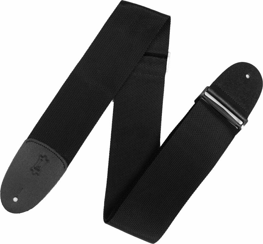 Levy's M8P3 Polypropylene Guitar Strap - Black - Image 2