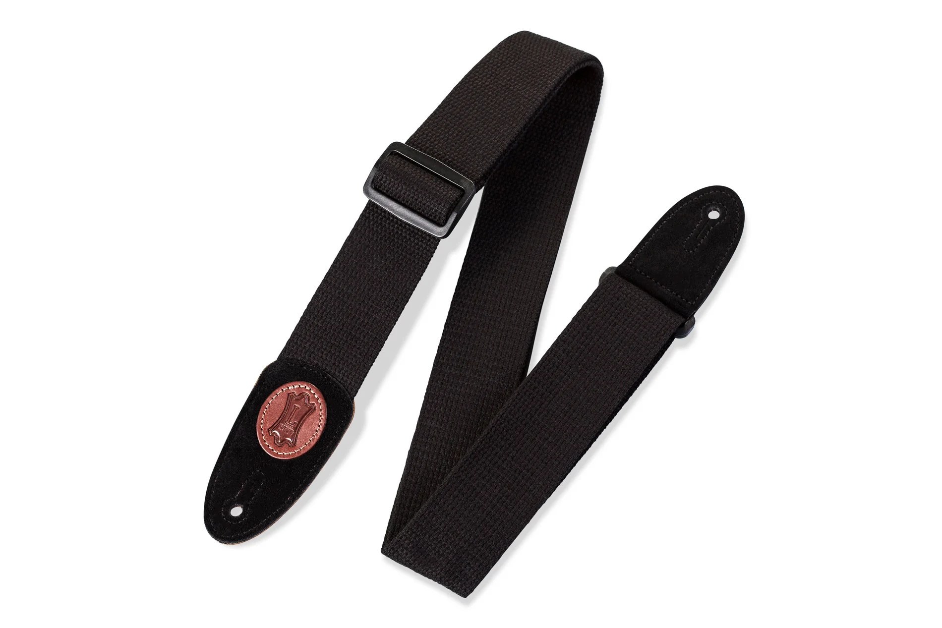 Levy's MSSC8 Cotton Guitar Strap - Black - Image 2