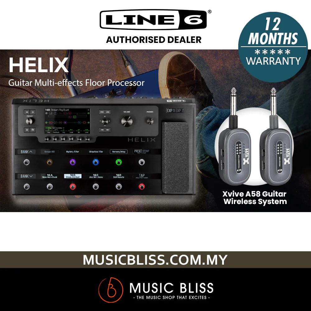 Line 6 Helix Guitar Multi-effects Floor Processor - Image 6