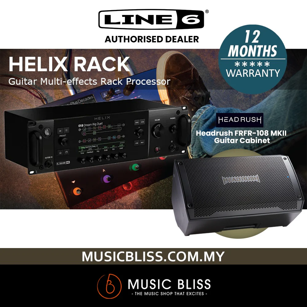 Line 6 Helix Rack Guitar Multi-effects Rack Processor - Image 3