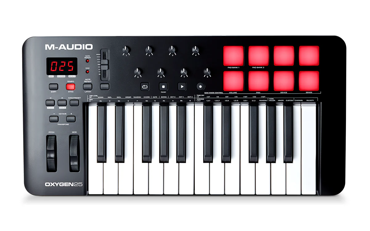 M-Audio Oxygen 25 MKV 25-key Keyboard Controller - Image 2
