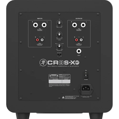 Mackie CR8S-XBT 8 inch Multimedia Subwoofer with Bluetooth - Image 3