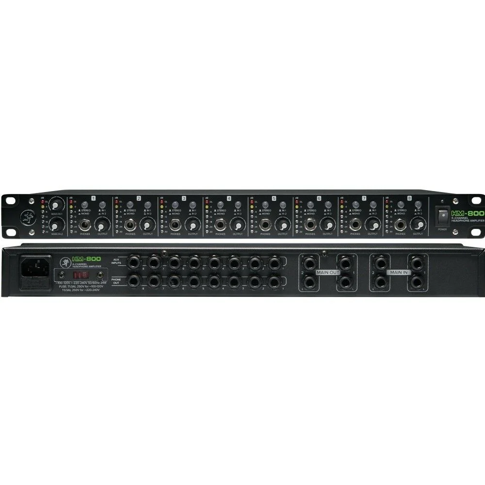 Mackie HM-800 8-Channel Headphone Amplifier - Image 3