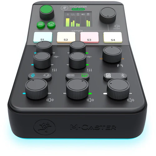 Mackie M-Caster Studio Live Streaming Mixer - Black - Image 2