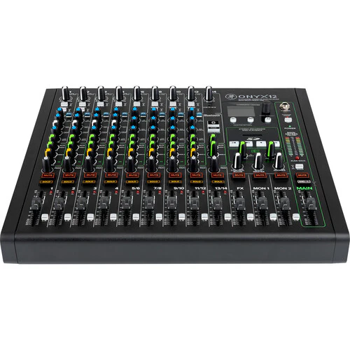 Mackie Onyx12 12-channel Analog Mixer with Multi-Track USB - Image 3