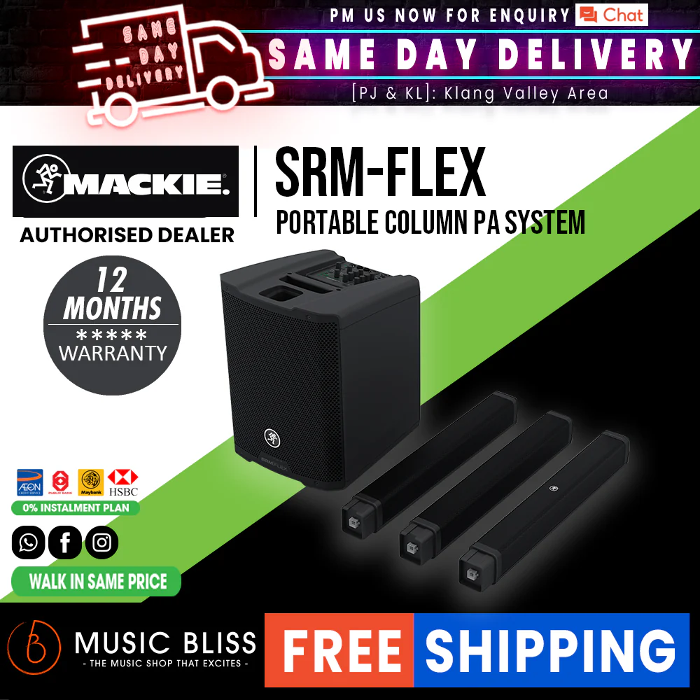 Mackie SRM-Flex Portable Column PA System