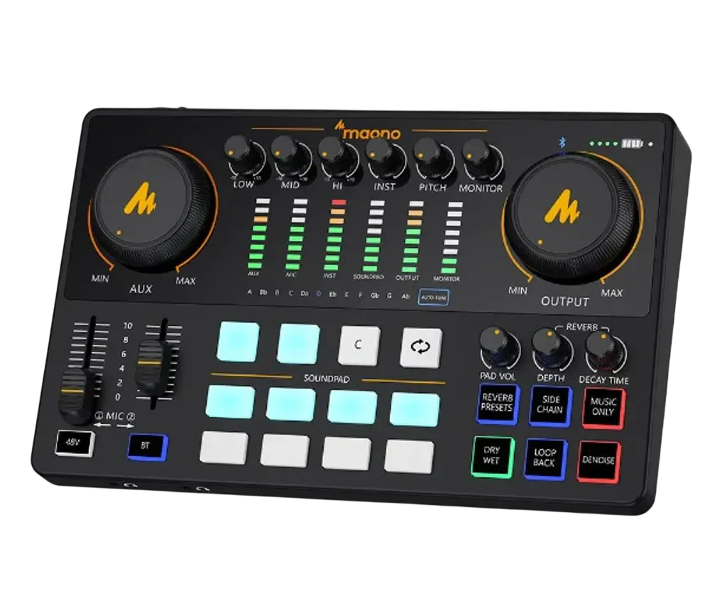 MAONO Maonocaster AUAME2-A Podcast Production Studio Kit Set - Image 2