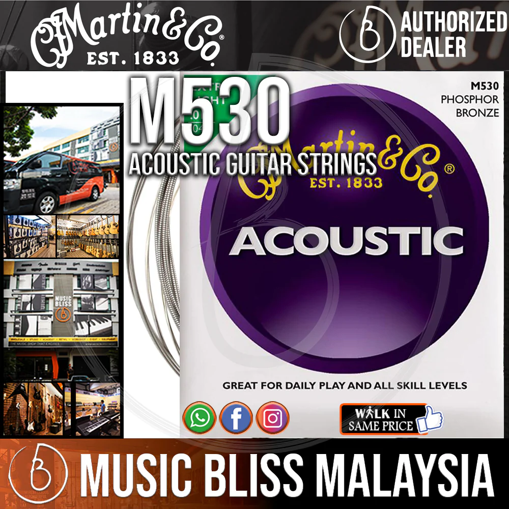 Martin M530 Martin Traditional 92/8 Extra Light 010-.047.