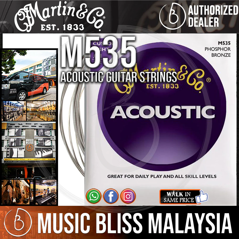 Martin M535 Martin Traditional 92/8 Custom Light