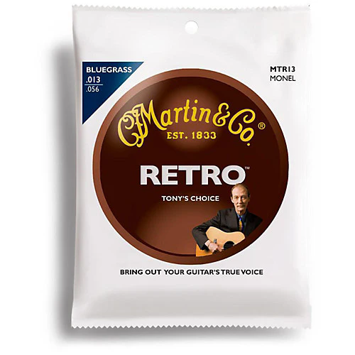 Martin MTR13 Retro Acoustic Guitar Strings - .013-.056 Tony Rice Bluegrass - Image 2