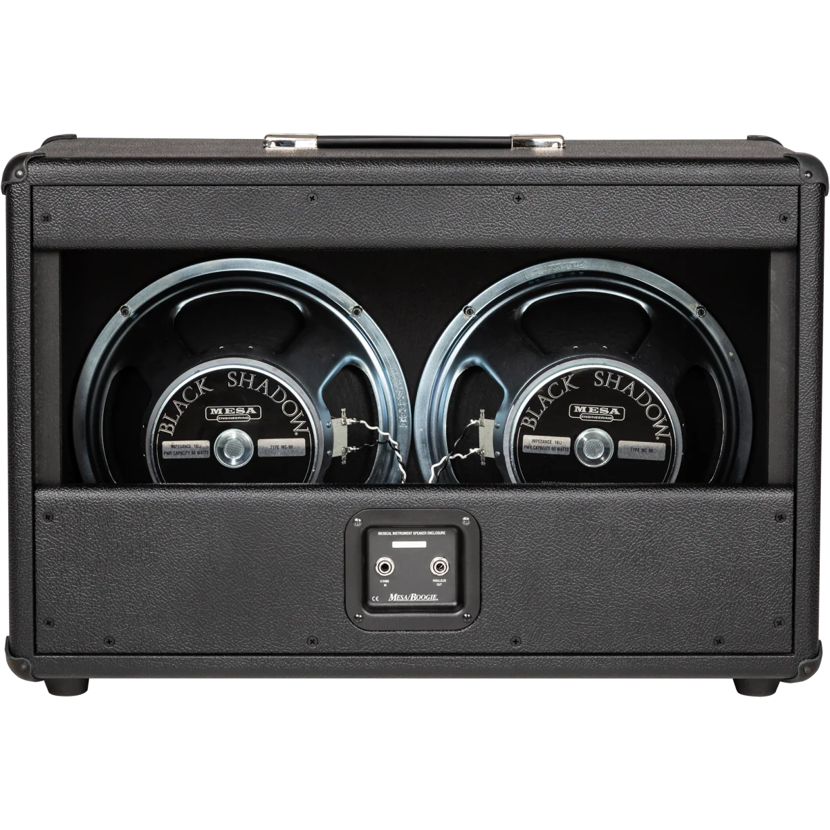 Mesa Boogie 2x12 Boogie Open Back Cabinet - Black Bronco - Image 2