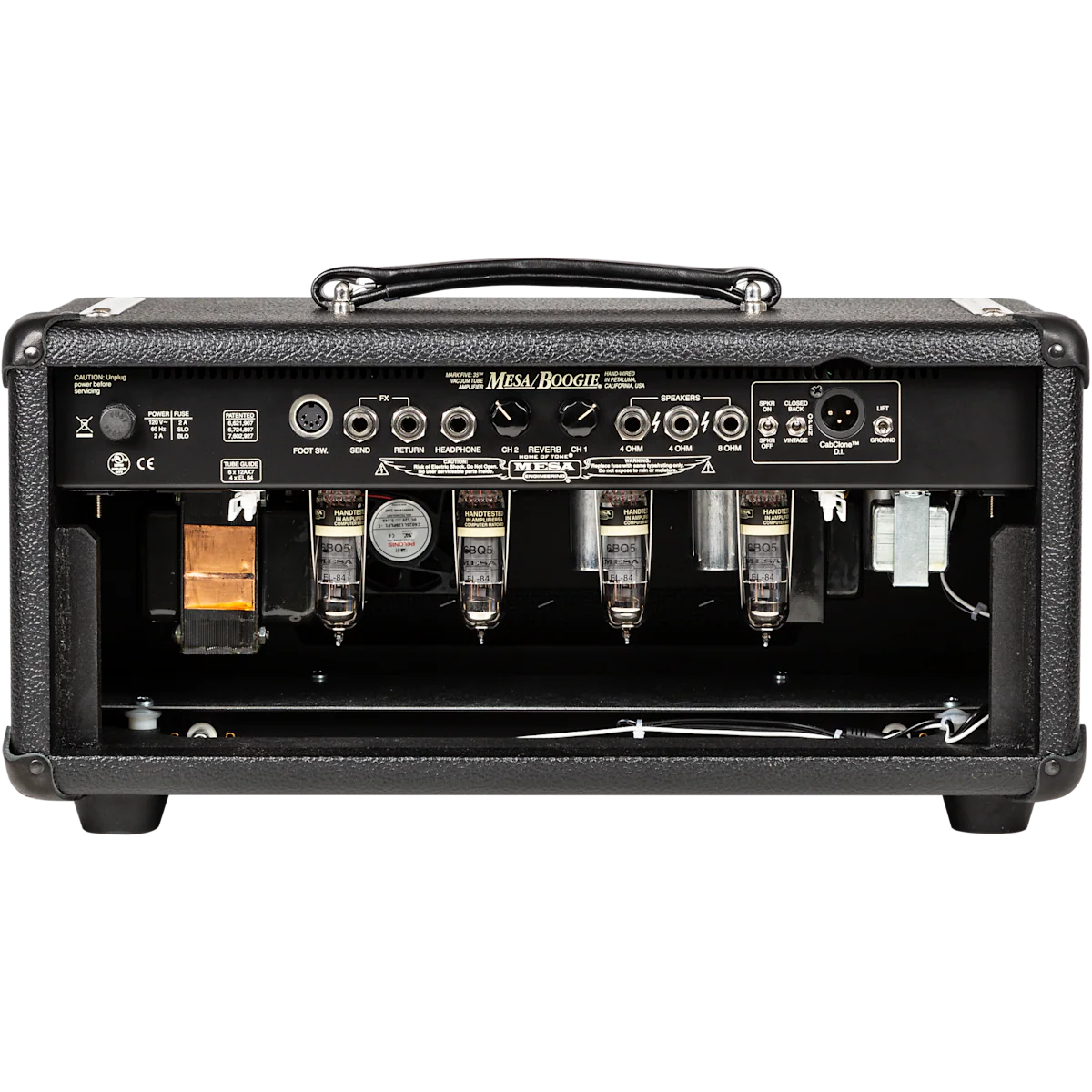 Mesa Boogie Mark Five:35 - 35-/25-/10-watt Tube Head - Black Bronco - Image 4