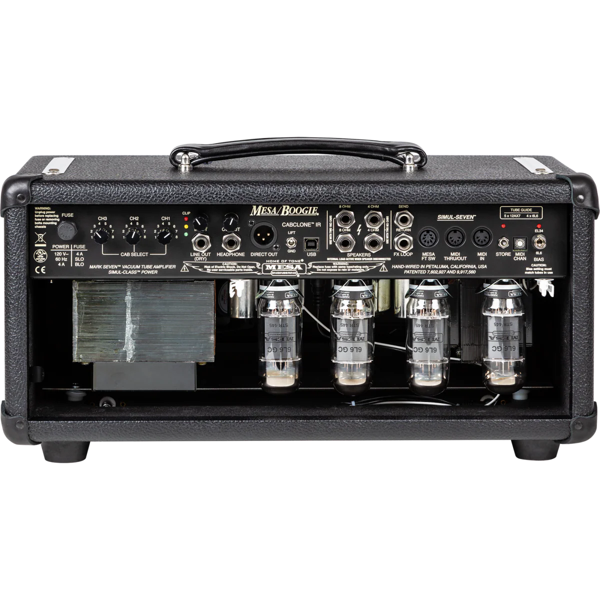 Mesa Boogie Mark VII 90-/45-/25-watt Tube Amp Head - Black - Image 4