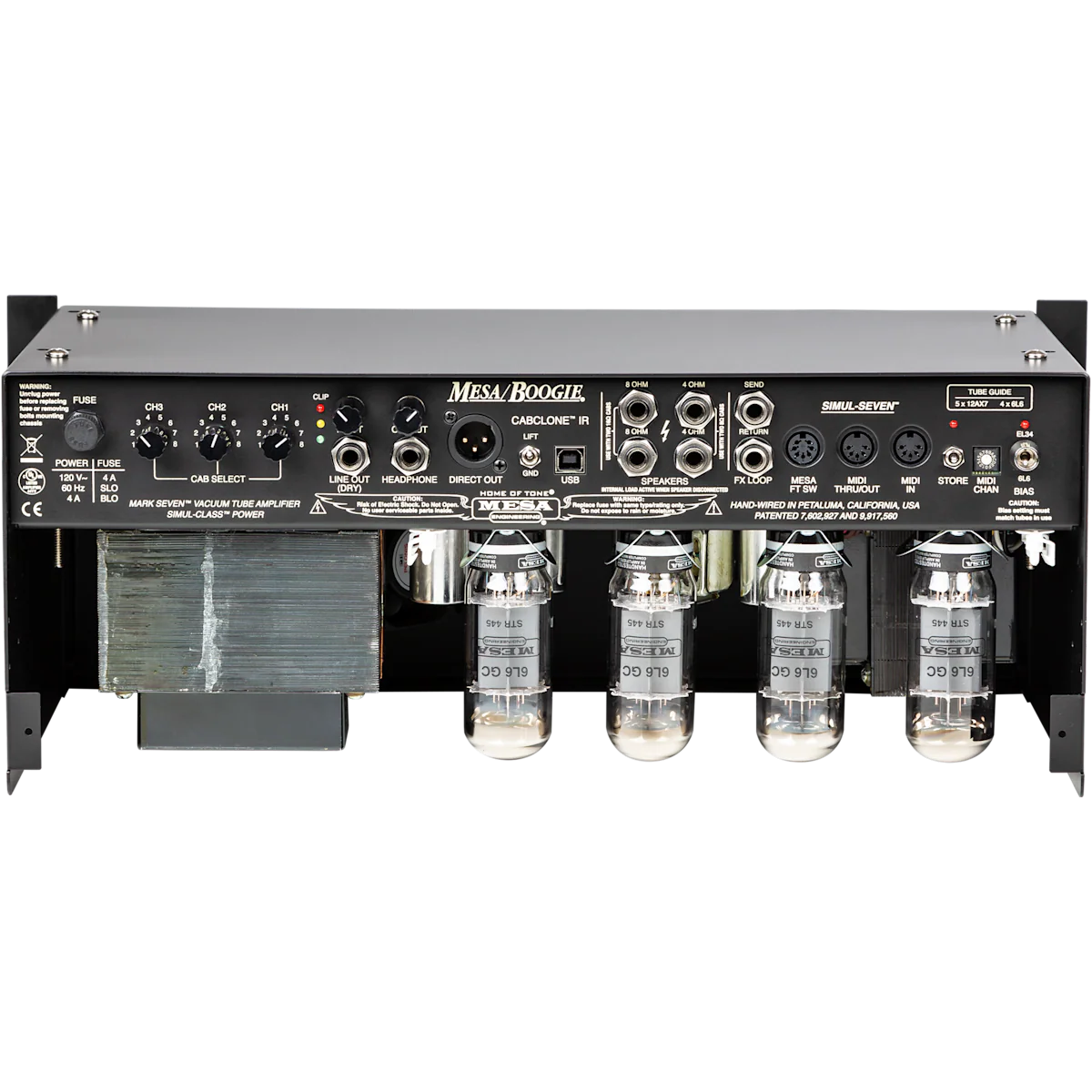 Mesa Boogie Mark VII Rackmount Head - Black - Image 2