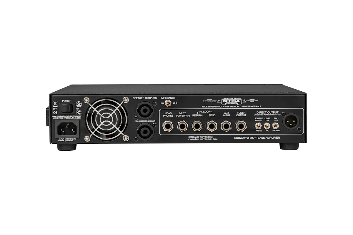 Mesa Boogie Subway D-800+ Lightweight 800-watt Bass Head - Image 2
