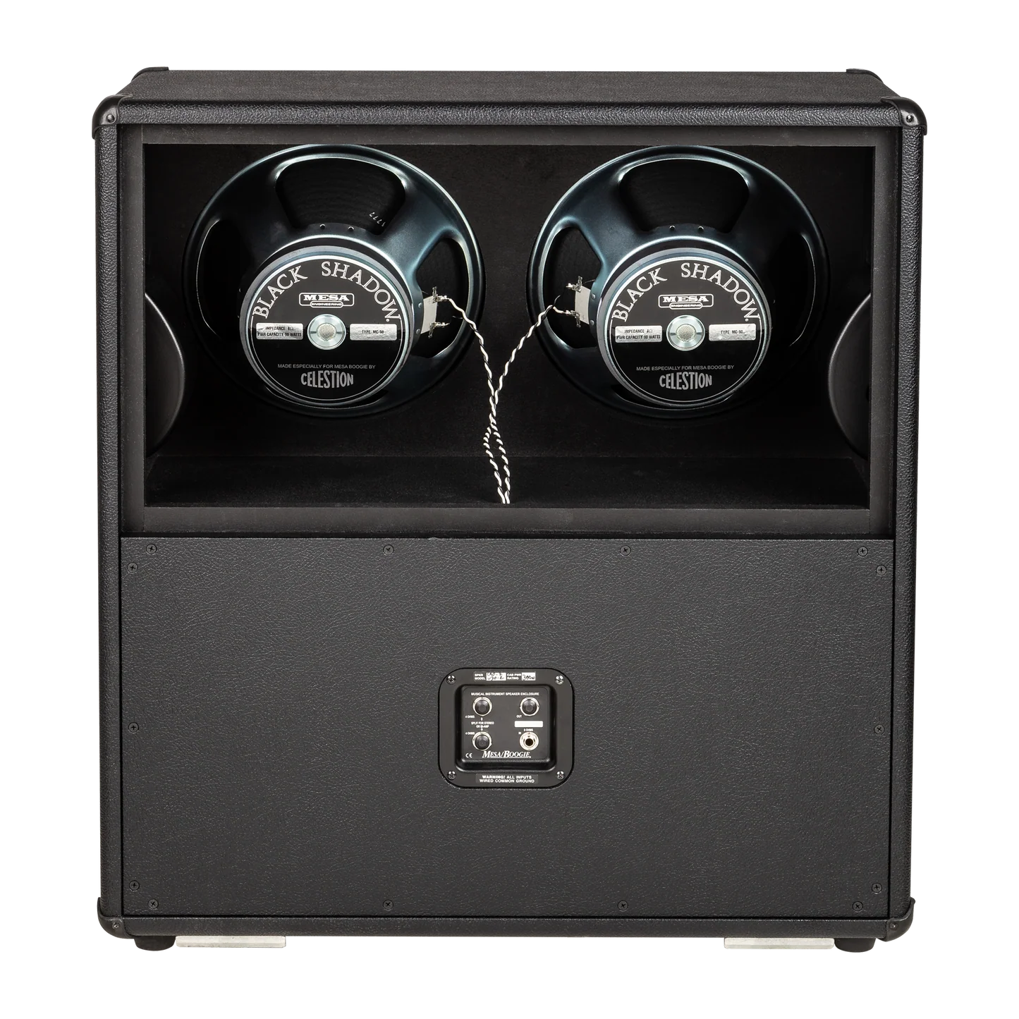 Mesa/Boogie Split Back 4 x 12-inch Guitar Cabinet - Black Bronco - Image 4