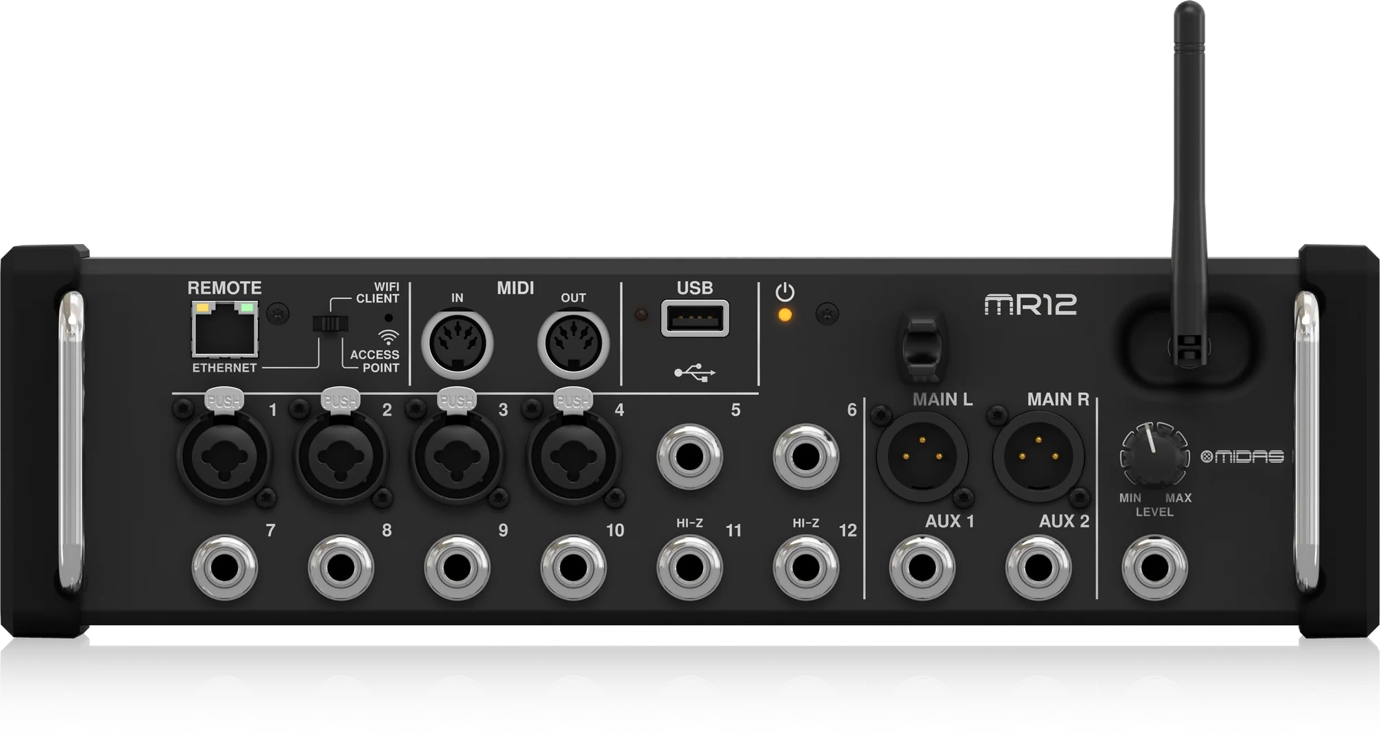 Midas MR12 12-channel Tablet-controlled Digital Mixer - Image 2