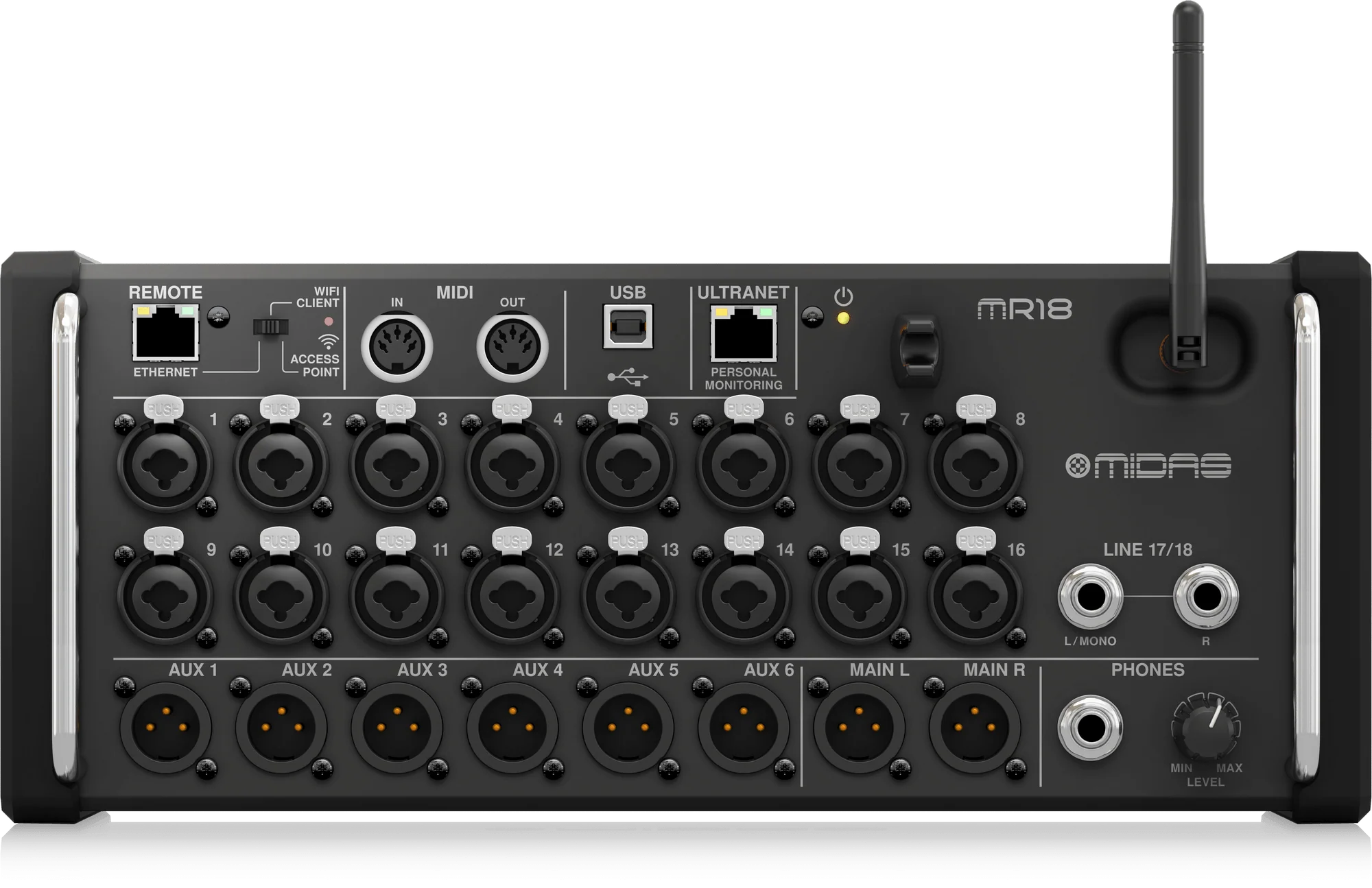 Midas MR18 18-Input Digital Mixer for iPad/Android Tablets - Image 2