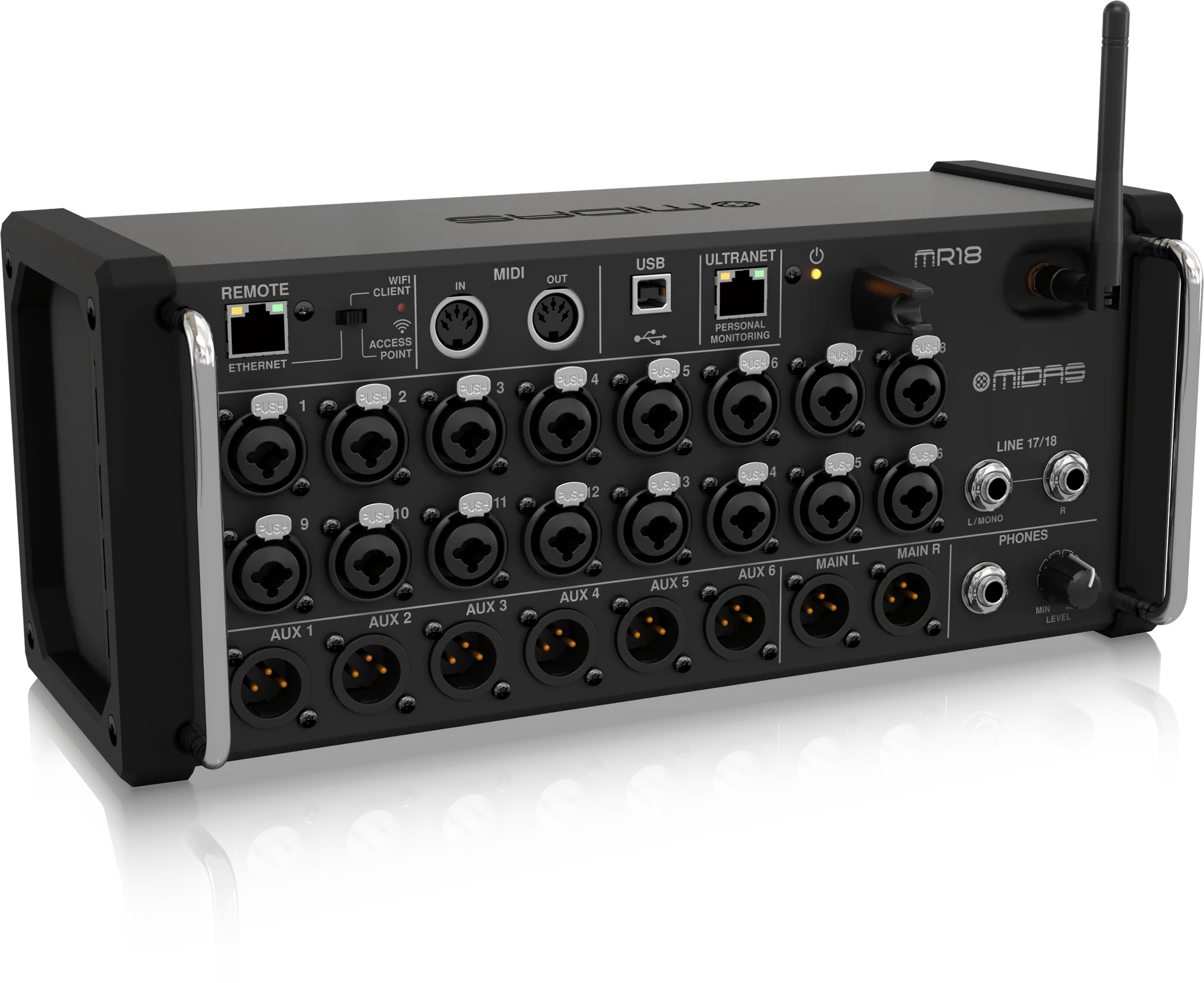 Midas MR18 18-Input Digital Mixer for iPad/Android Tablets - Image 3