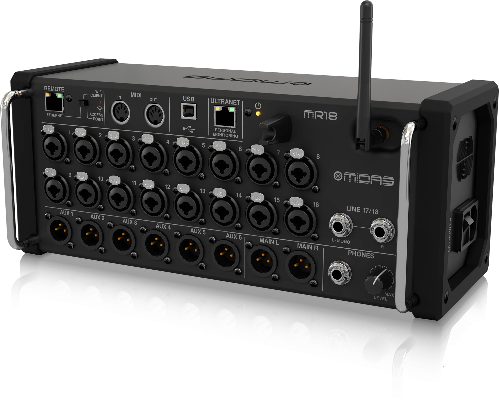 Midas MR18 18-Input Digital Mixer for iPad/Android Tablets - Image 4