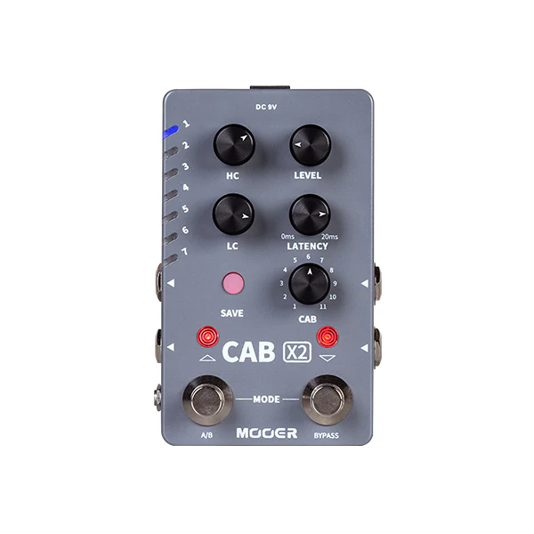 Mooer Audio CAB X2 Stereo Cabinet Simulation Pedal - Image 2