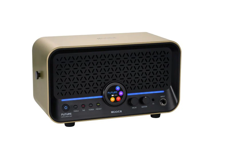 Mooer F15i Li Future 15 Intelligent Amplifier - Imperial Gold - Image 3