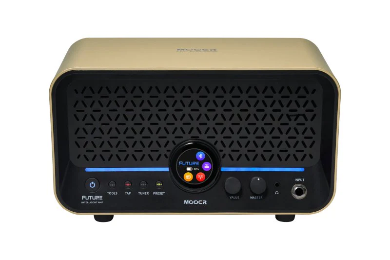 Mooer F15i Li Future 15 Intelligent Amplifier - Imperial Gold - Image 5