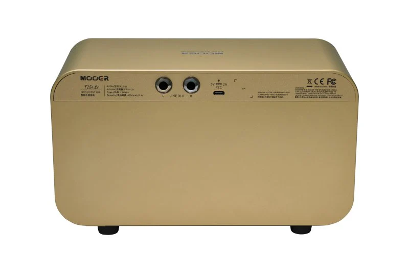 Mooer F15i Li Future 15 Intelligent Amplifier - Imperial Gold - Image 6