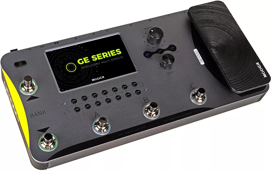 Mooer GE1000 Guitar Amp Modelling and Multi Effects Pedal with Touch Screen - Image 4