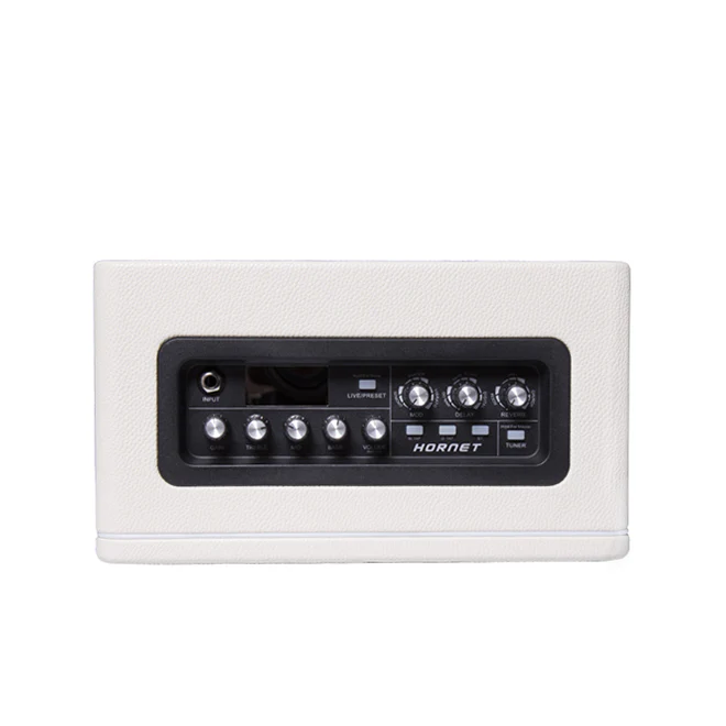 Mooer Hornet 15-Watt Modeling Guitar Amplifier - White - Image 4