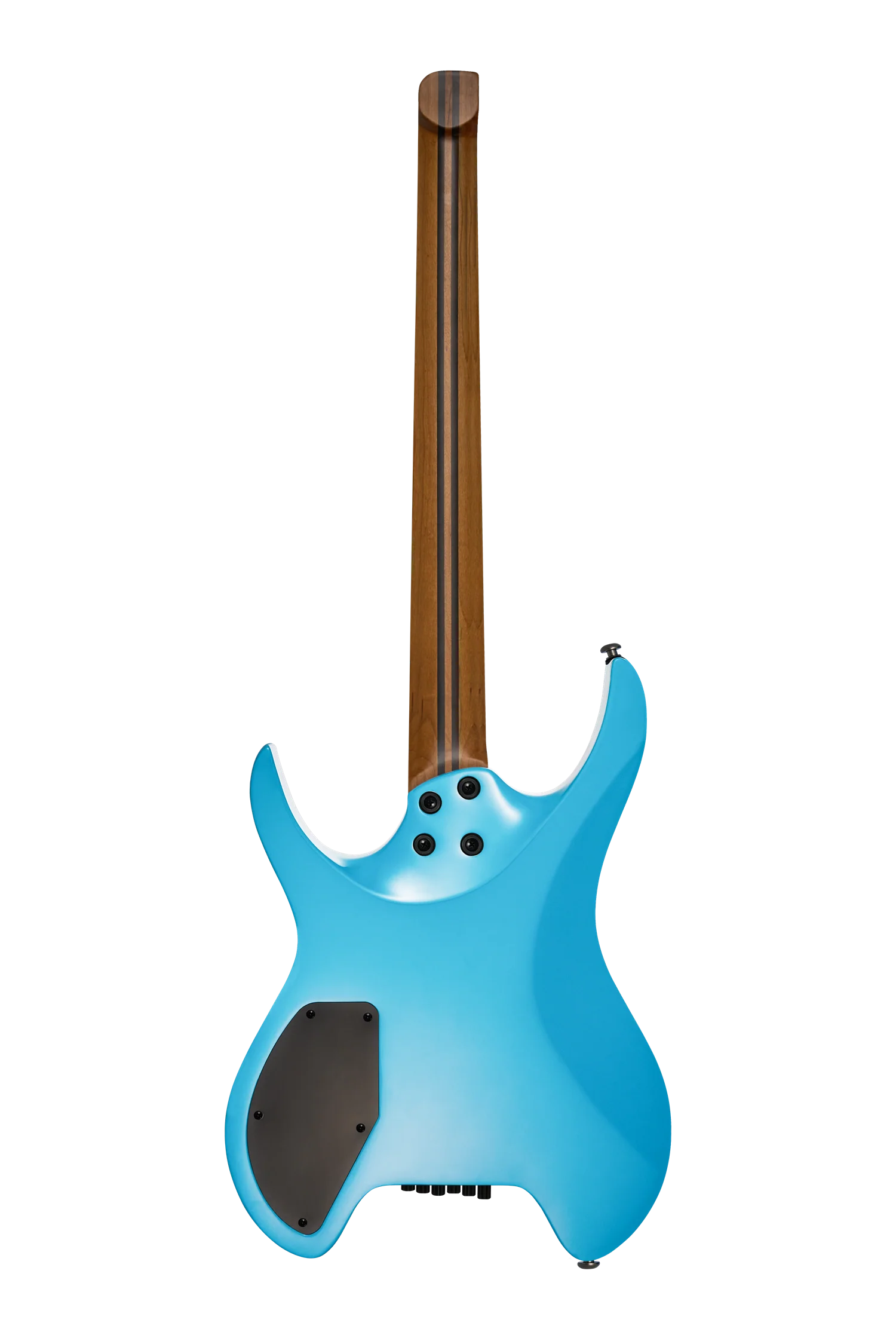 Mooer MHL100 Headless Electric Guitar - Blue Burst - Image 3