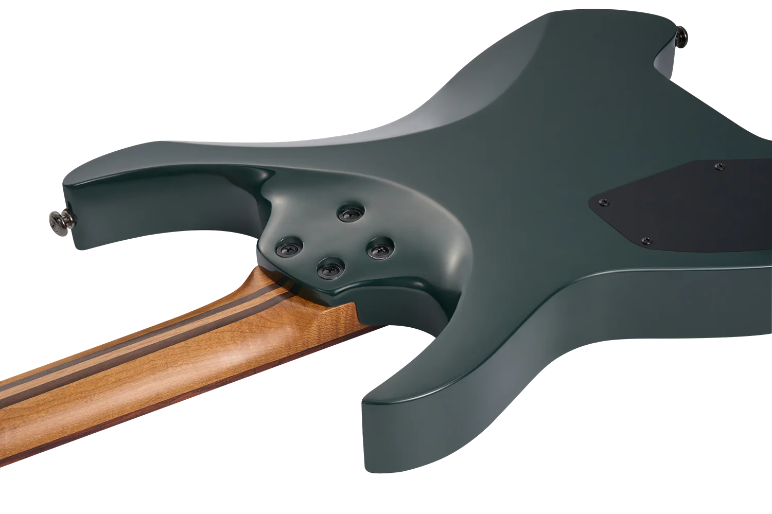 Mooer MHL100 Headless Electric Guitar - Green Gradient - Image 5