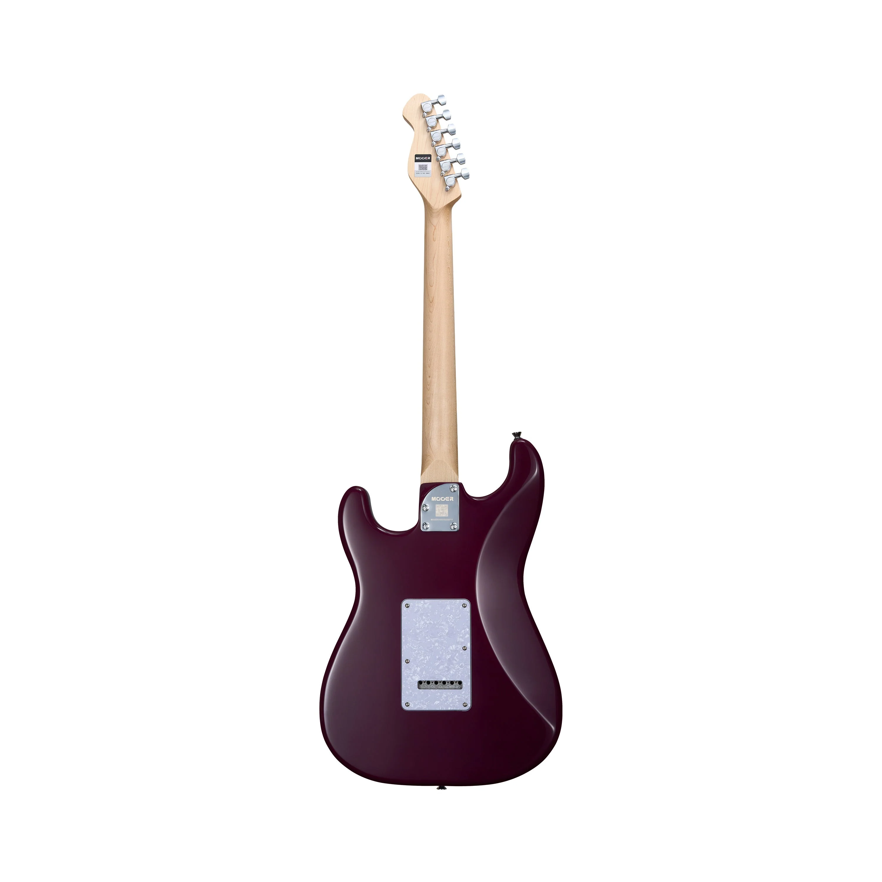 Mooer MSC30 Pro Rose Purple Electric Guitar - Image 2
