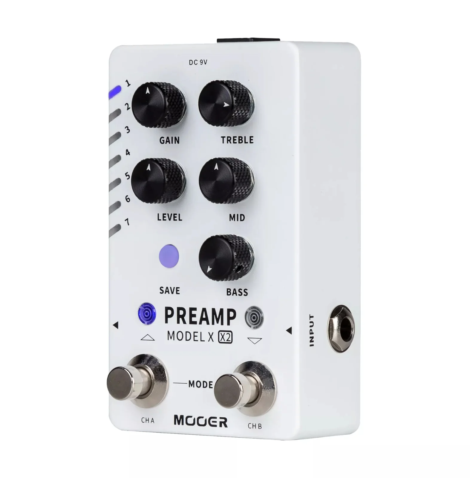 Mooer Preamp Model X2 Digital Effects Pedal - Image 4