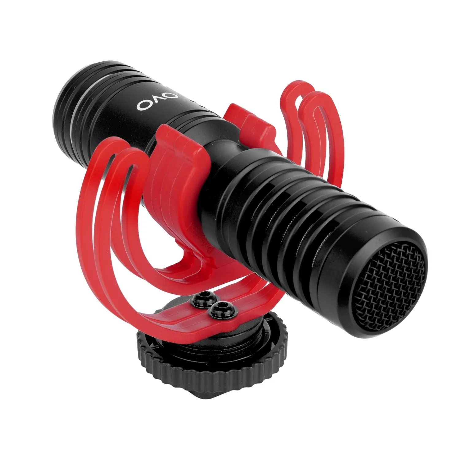 Movo VXR10-PRO External Video Microphone for Camera with Rycote Lyre Shock Mount - Battery-Free ,Compact Shotgun Mic Compatible with DSLR Cameras and iPhone, Android Smartphones - Image 2