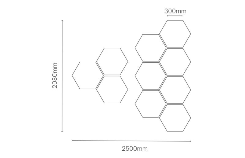 Mukava Hexa Bloom Flexi Acoustic Panel - Image 3