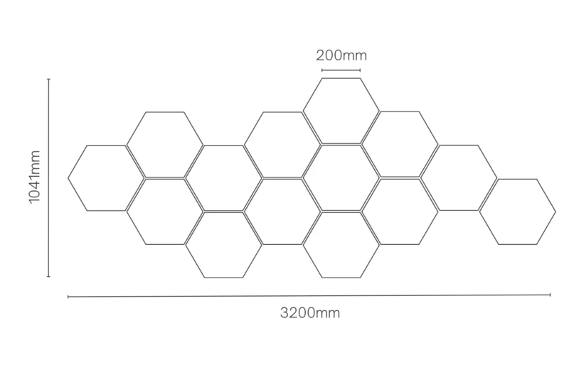 Mukava Hexa Nest Flexi Acoustic Panel - Image 3