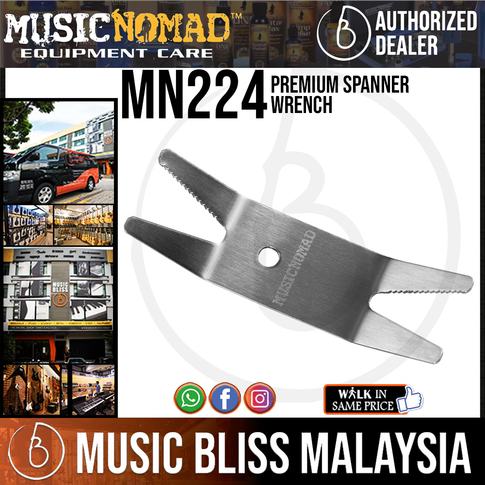 Music Nomad MN224 Premium Spanner Wrench