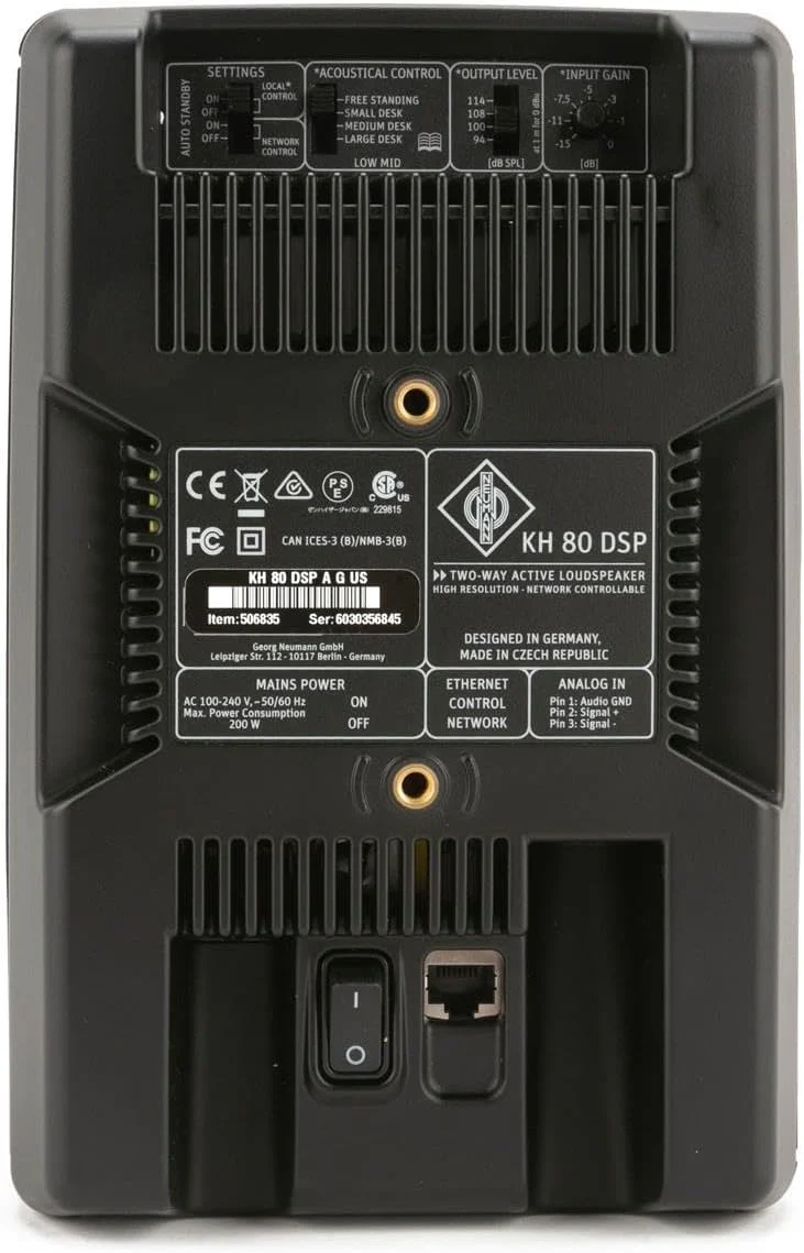 Neumann KH 80 DSP 4" Powered Studio Monitor - Grey - Pair - Image 4