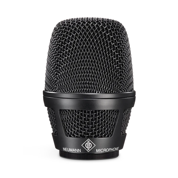 Neumann KK 205 Supercardioid Microphone Capsule Head for Sennheiser Wireless Handheld Transmitters - Black